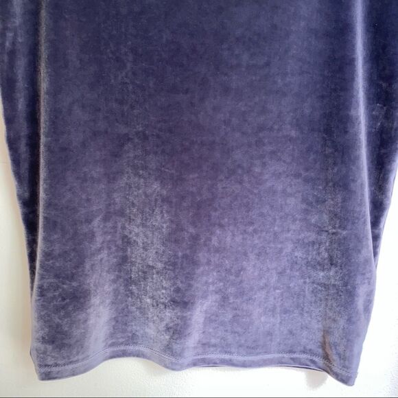 ARITZIA TALULA Purple Velvet Bodycon Casual Classic Mini Skirt Size Small - Picture 3 of 11